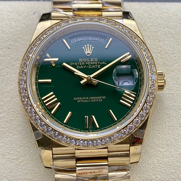 【QF工場 加重版】ロレックスコピー時計 デイデイト M228348RBR-0040 機能性が優れる 